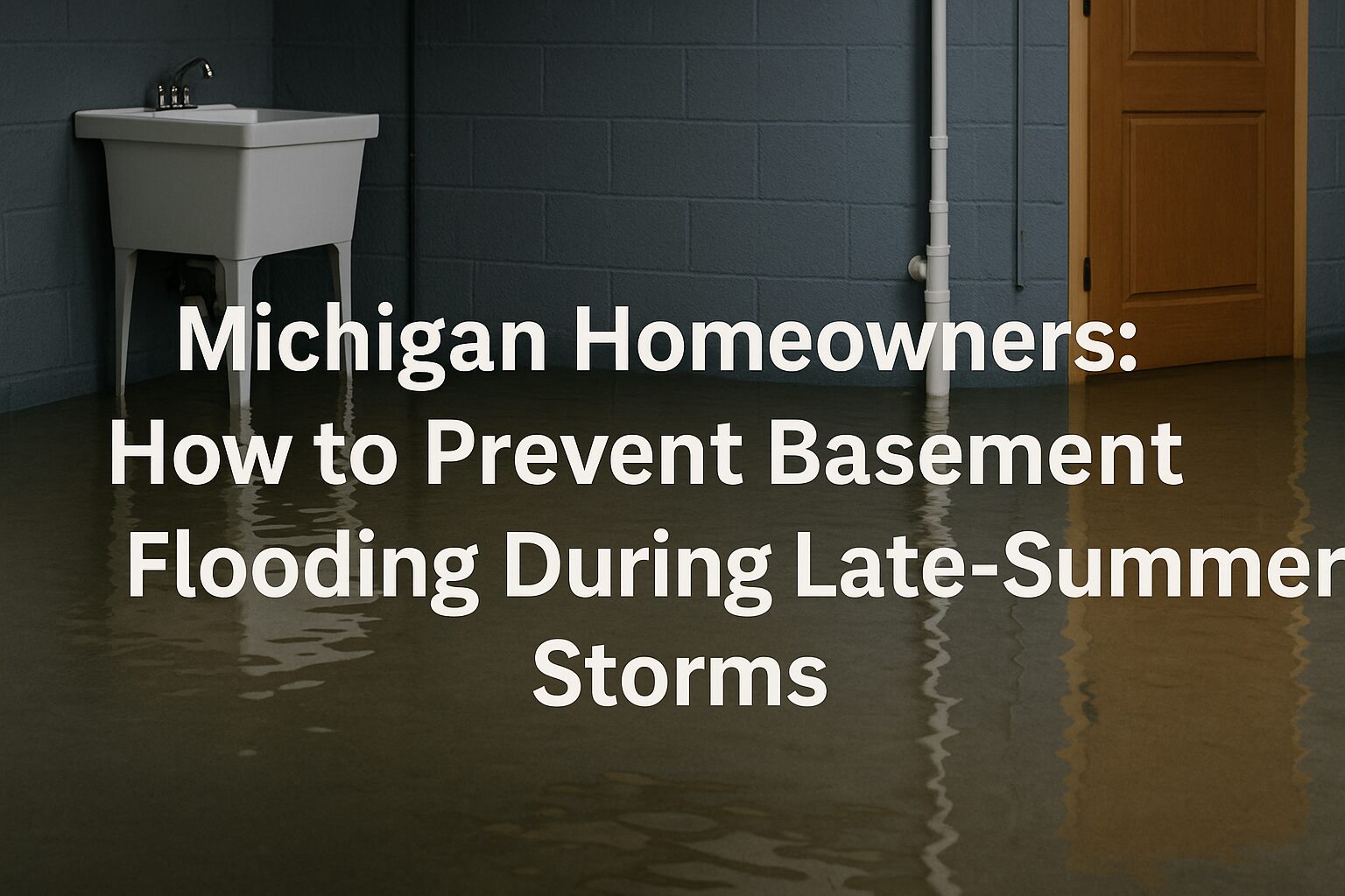 Michigan Homeowners: How to Prevent Basement Flooding During Late ...