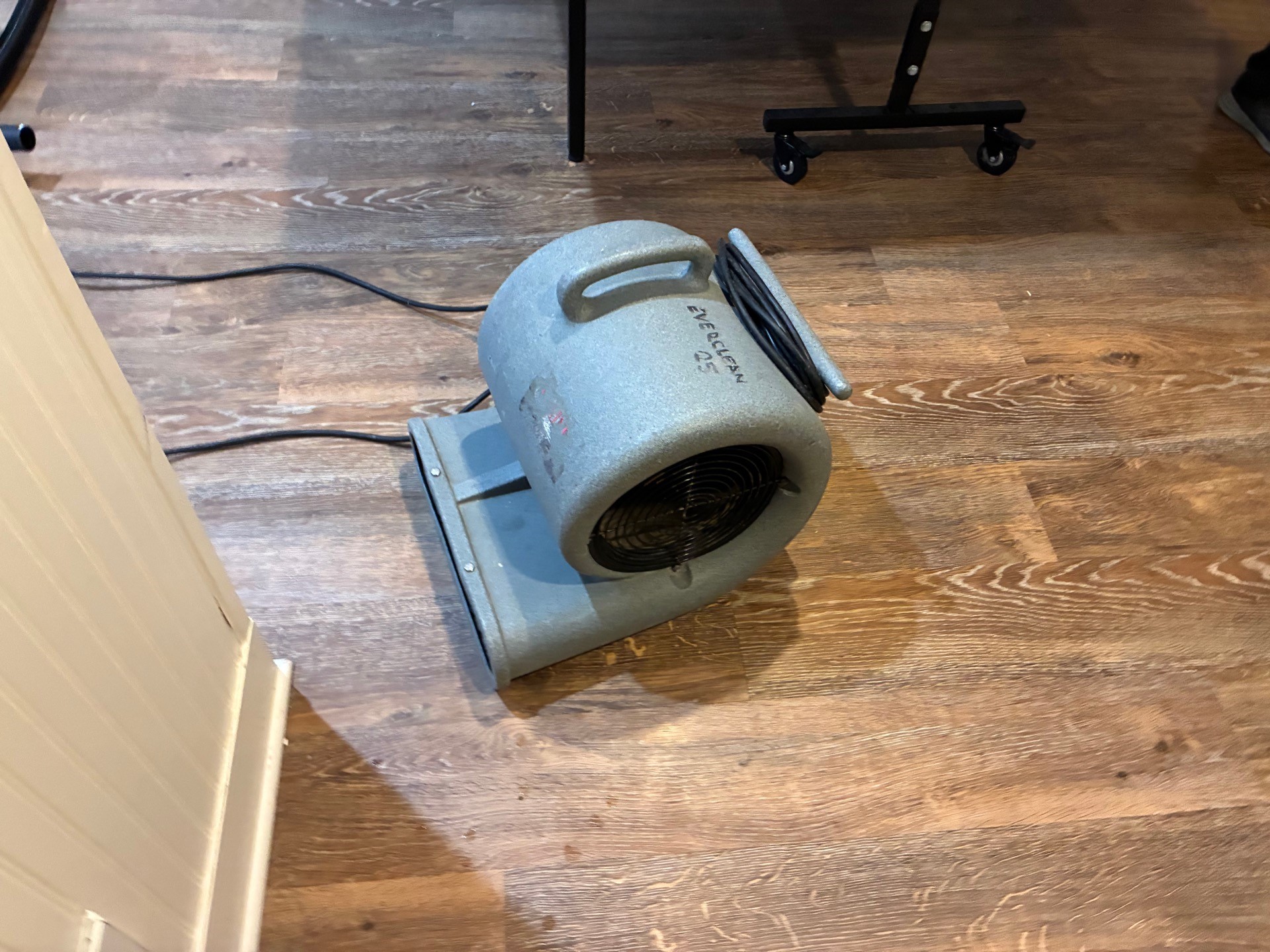 Emergency water damage restoration project in Ann Arbor Michigan