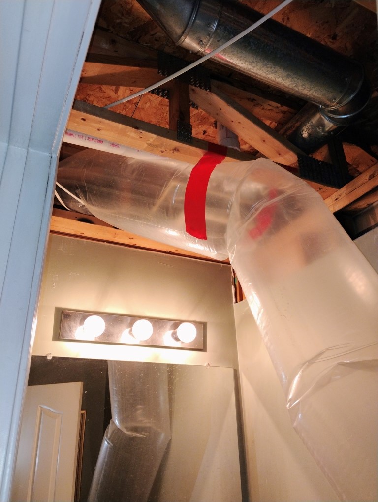 Bathroom water damage restoration in Ypsilanti Michigan